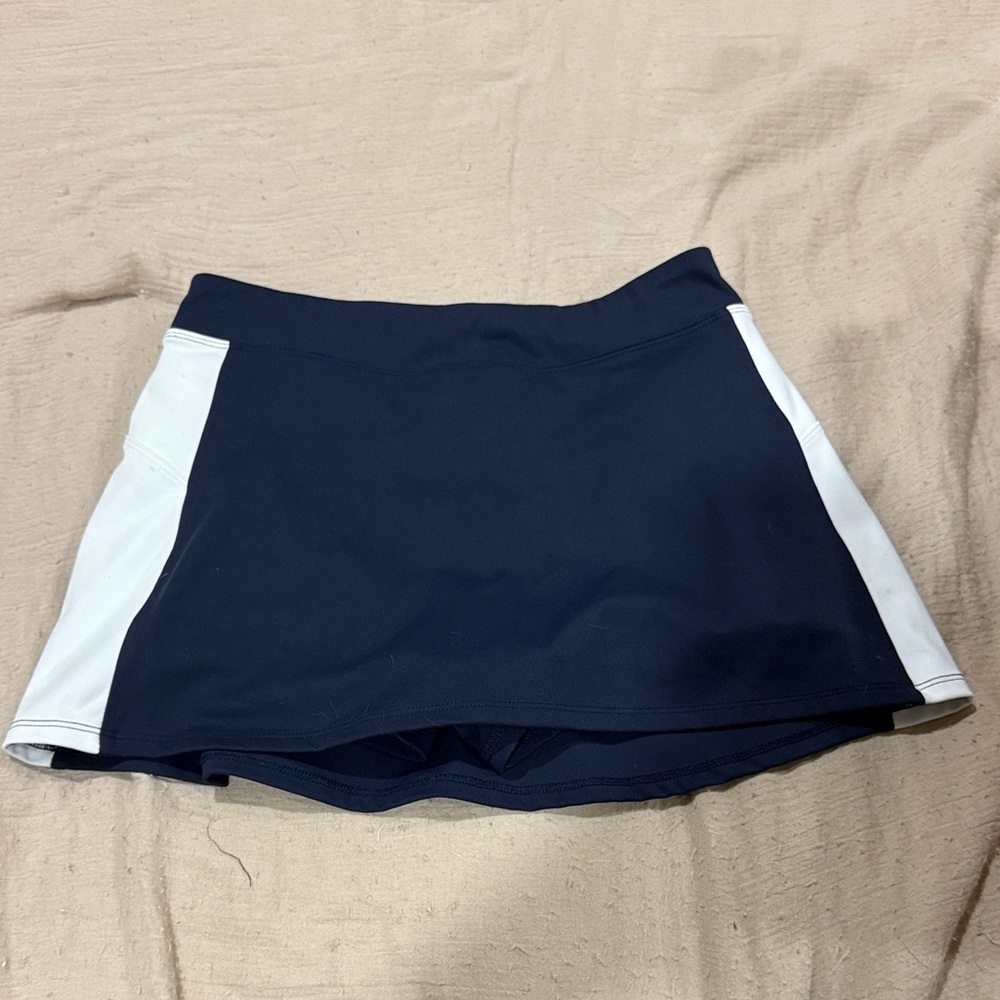 Garage Navy and White Athletic Skort